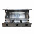 Aluminum Flat Plate Tool Box Vehicle Utility Flat Alloy Tool Box 3 Drawers Manufactory